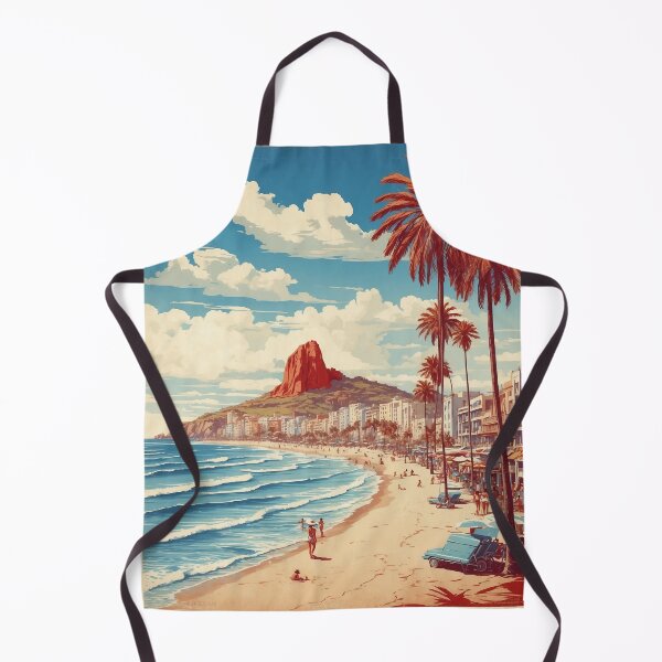 Item preview, Mazatlan Beach Mexico Vintage Poster designed and sold by TravelersGems.