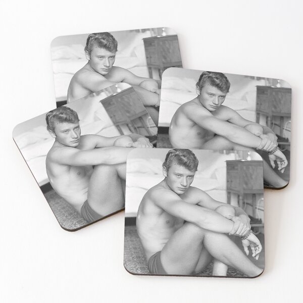 Item preview, johnny hallyday young sexy designed and sold by warshipologiste.