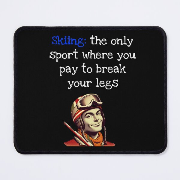Item preview, Breakin' Legs & Cracking Smiles designed and sold by HeadTurningArt.