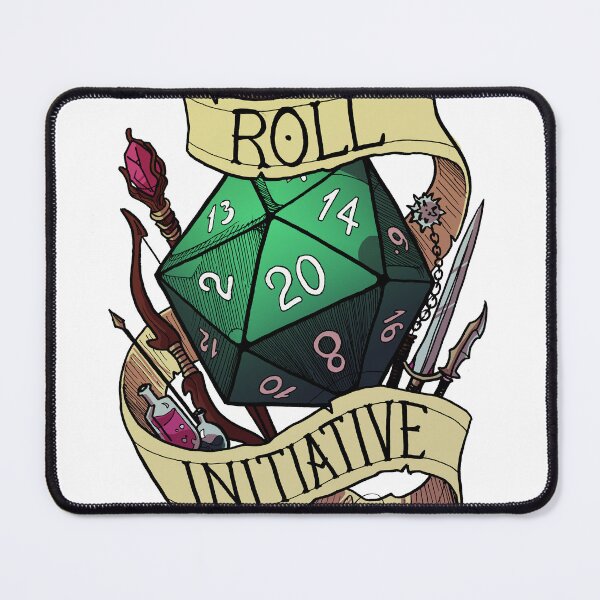 Item preview, Roll Initiative designed and sold by Stivaktis Art.