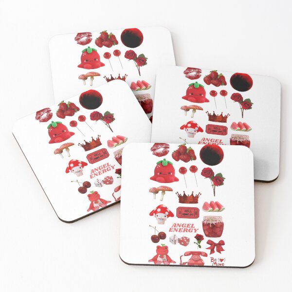Item preview, Red journal set designed and sold by ItGirlTheraphy.
