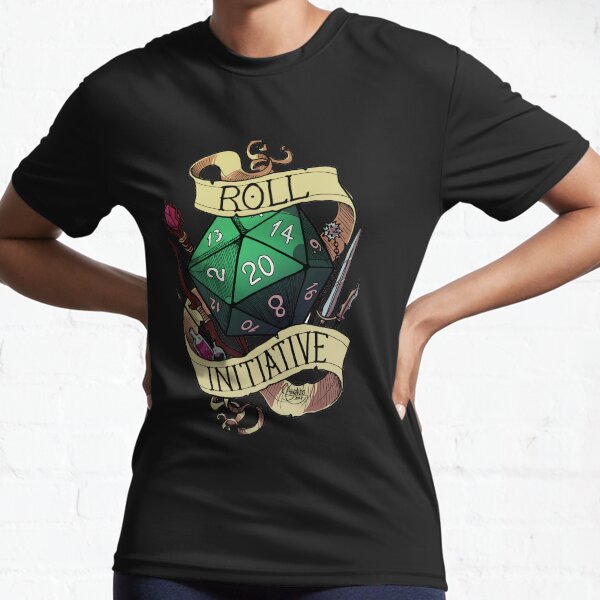 Item preview, Roll Initiative designed and sold by Stivaktis Art.