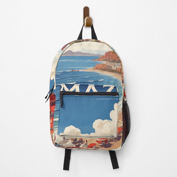 Item preview, Mazatlan Beach Mexico Vintage Poster designed and sold by TravelersGems.