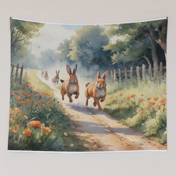 Item preview, Run Run Rabbit designed and sold by NerdscapeDC.