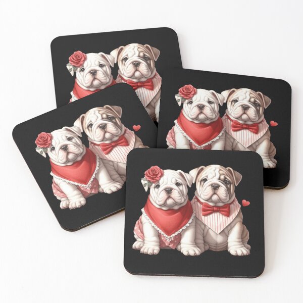 Item preview, Stylish Pooch Photoshoot: A Floral Duo in White Elegance designed and sold by BorczVisuals.