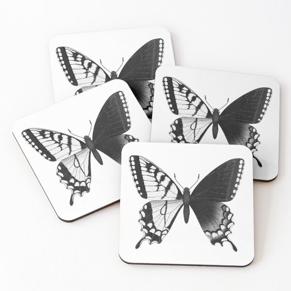 Item preview, Gynandromorph Butterfly Illustration designed and sold by Idle Morrow.
