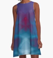 Geometric Photoart A-Line Dress
