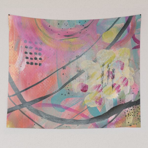 Item preview, Art Pastel Abstract Painting designed and sold by Sheree Burlington.