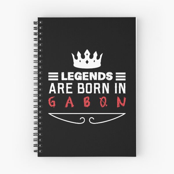 Item preview, Legends are born in Gabon designed and sold by BYNDART.