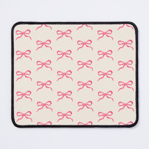 Item preview, Pink Small Watercolor Ribbon Bow Pattern designed and sold by tartagain.