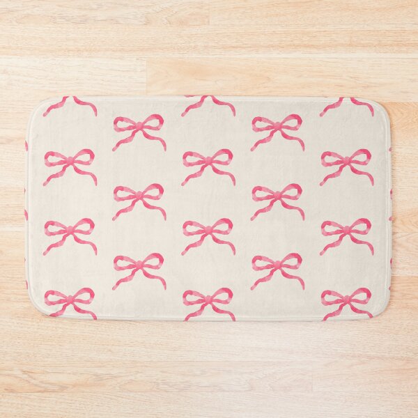 Item preview, Pink Small Watercolor Ribbon Bow Pattern designed and sold by tartagain.
