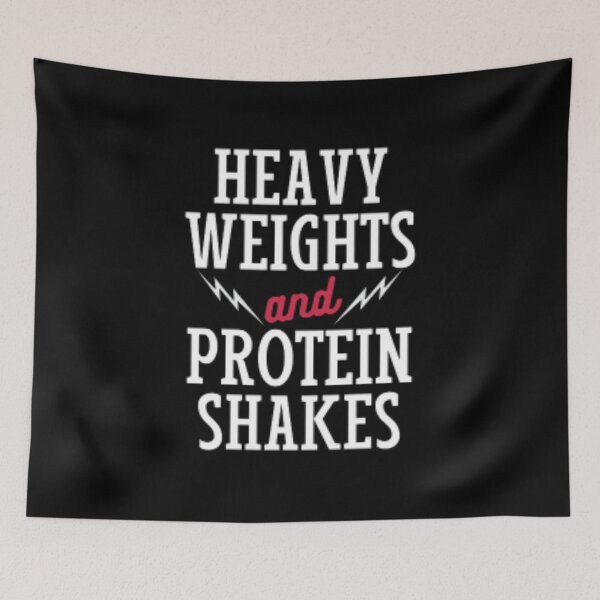 Item preview, Heavy Weights And Protein Shakes For Gymrats designed and sold by HardAesthetics.