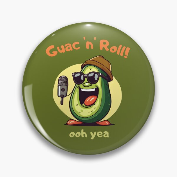 Item preview, Guac 'n' Roll! designed and sold by KrisDry.