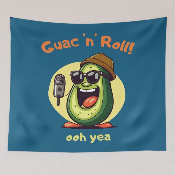 Item preview, Guac 'n' Roll! designed and sold by KrisDry.
