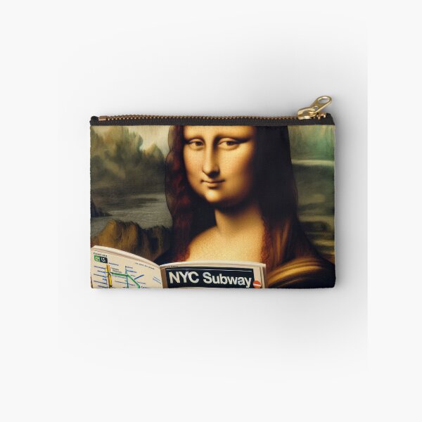 Item preview, New York Subway Mona Lisa NYC Subway Train designed and sold by MayaDelaye.