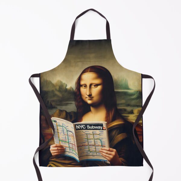 Item preview, New York Subway Mona Lisa NYC Subway Train designed and sold by MayaDelaye.