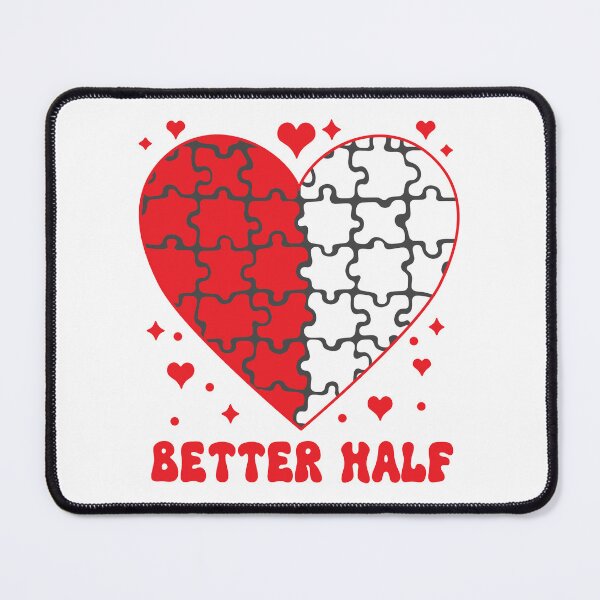 Item preview, B1. Better Half - Puzzle Heart Design. designed and sold by Ojtek86.