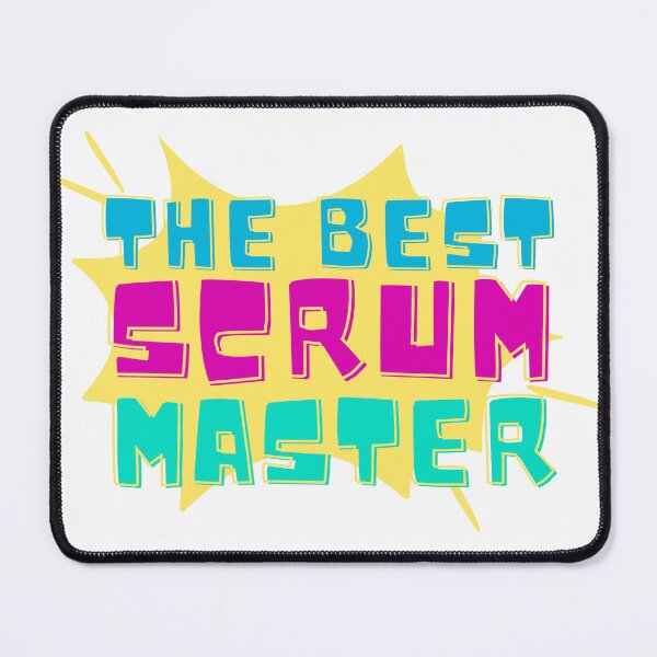 Item preview, The best Scrum master - Colorful comic designed and sold by Drawmecute.