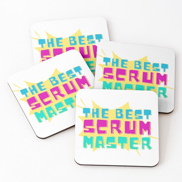 Item preview, The best Scrum master - Colorful comic designed and sold by Drawmecute.