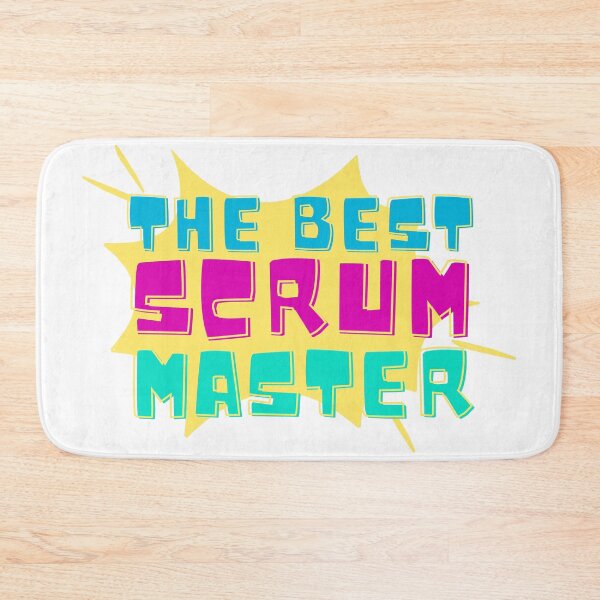 Item preview, The best Scrum master - Colorful comic designed and sold by Drawmecute.
