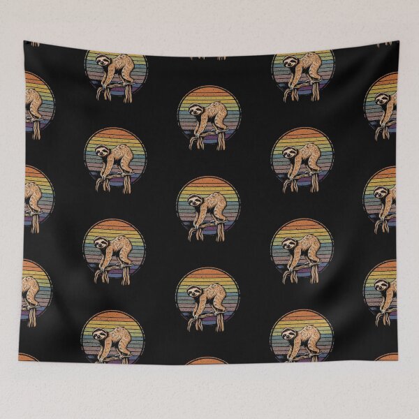 Item preview, Sloth in vintage style designed and sold by Art-Design-EM.
