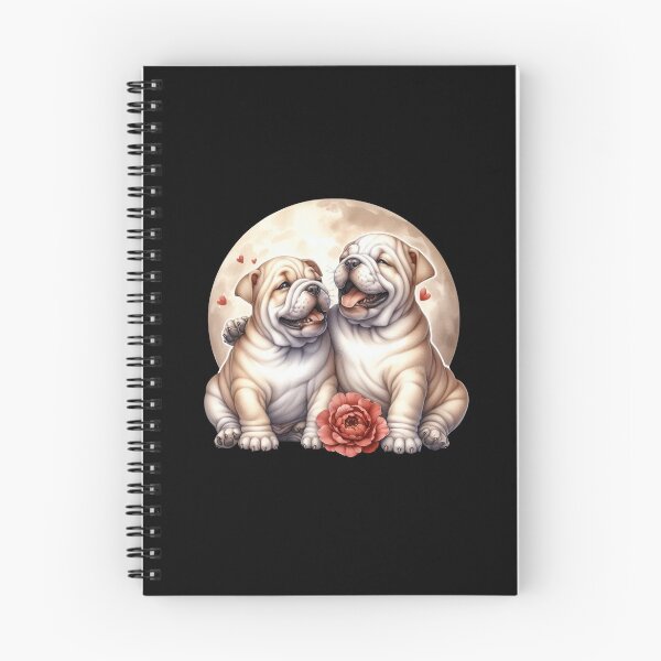 Artikelvorschau, Moonlit Canine Connection: Ein Duo unter dem Nachthimmel entworfen und verkauft von BorczVisuals.