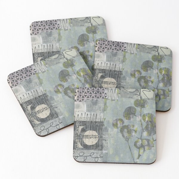Item preview, Gray Eucalyptus Collage designed and sold by Sheree Burlington.