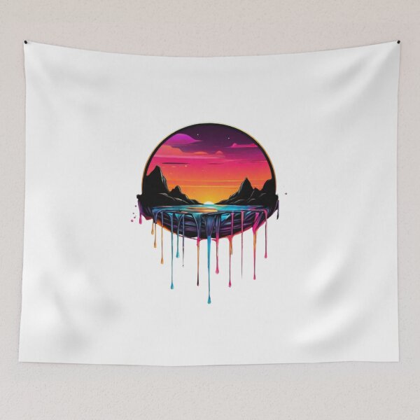 Item preview, Neon Sunset Elegance designed and sold by badjershop.