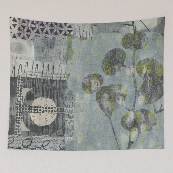 Item preview, Gray Eucalyptus Collage designed and sold by Sheree Burlington.