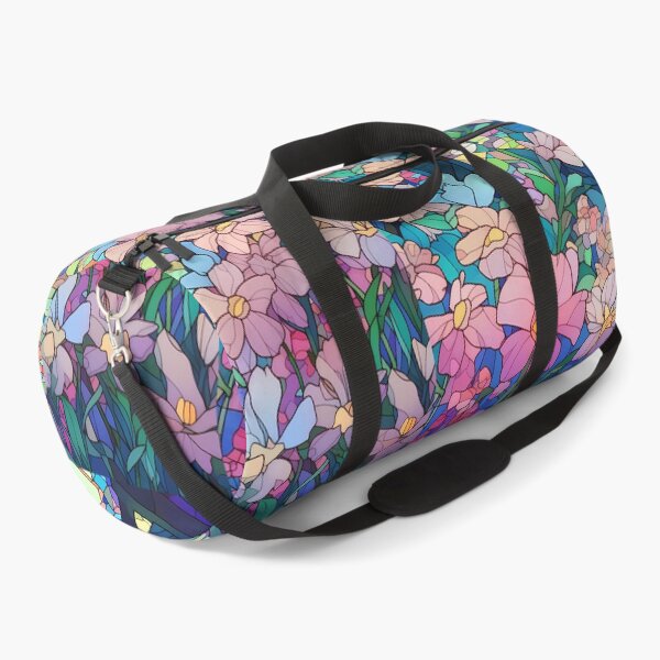 Item preview, Bright color Floral glass stained design  designed and sold by octoboobs.
