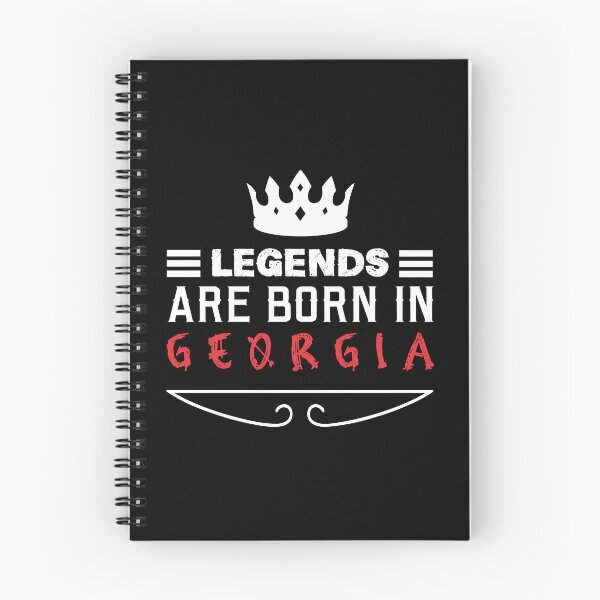Item preview, Legends are born in Georgia designed and sold by BYNDART.