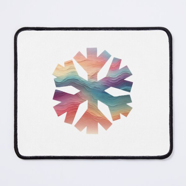 Item preview, Gradient colors snowflake designed and sold by Sadia Jannat.
