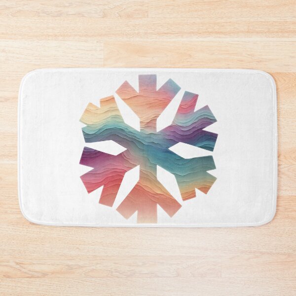 Item preview, Gradient colors snowflake designed and sold by Sadia Jannat.