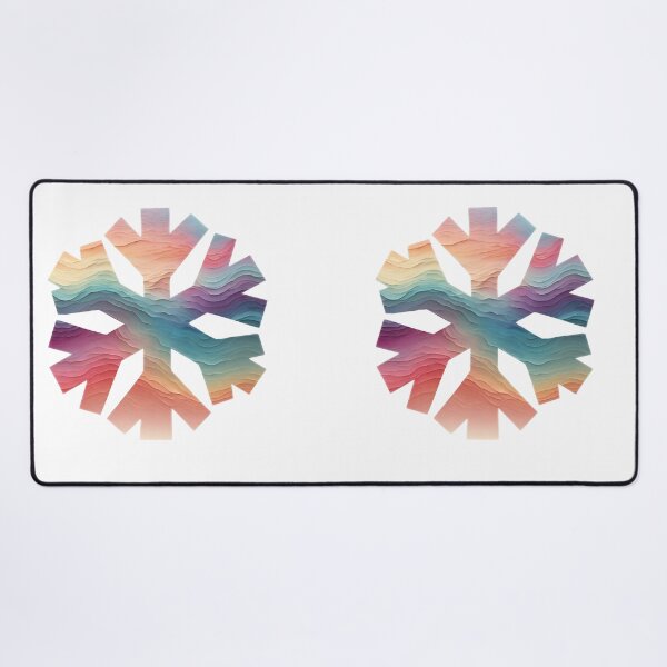 Item preview, Gradient colors snowflake designed and sold by Sadia Jannat.