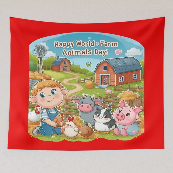 Item preview, Embrace Empathy: Artful Voices for Farm Animal Welfare. designed and sold by AI-Only Creations.