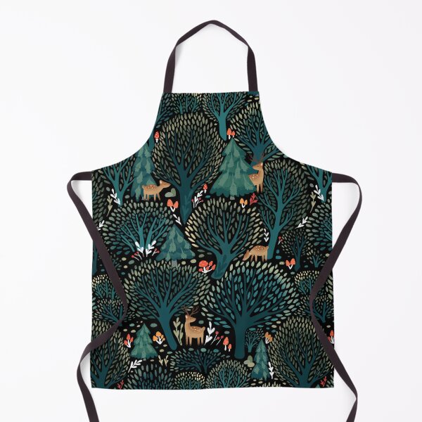 Item preview, Woodland fawns - green pattern designed and sold by Elenanaylor.