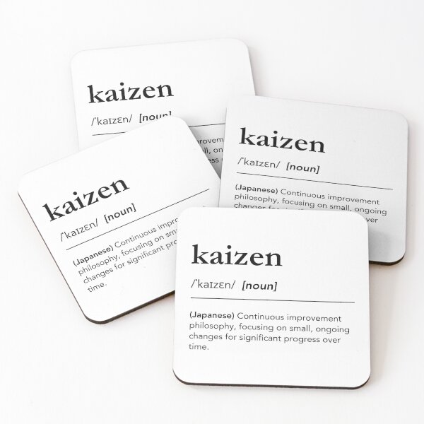 Item preview, Kaizen definition word art, kaizen meaning. Japanese philosophy, motivational quote, words of wisdom, dictionary art designed and sold by lagunaklein.