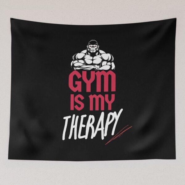 Item preview, Gym Is My Therapy  designed and sold by HardAesthetics.