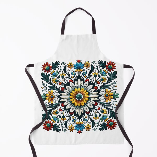 Item preview, Floral Collage Daisy - A Nautical tribute to Kashubian Folklore designed and sold by DesignPoland.