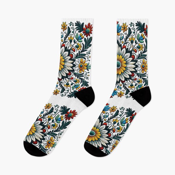 Item preview, Floral Collage Daisy - A Nautical tribute to Kashubian Folklore designed and sold by DesignPoland.