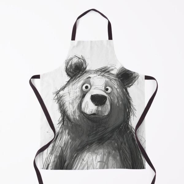 Item preview, Grizzle The Confused Bear designed and sold by Scraponzo.
