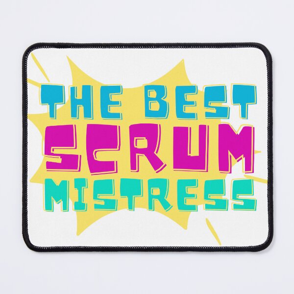 Artikelvorschau, Scrum Master? Die beste Scrum-Herrin! Bunter Comic entworfen und verkauft von Drawmecute.