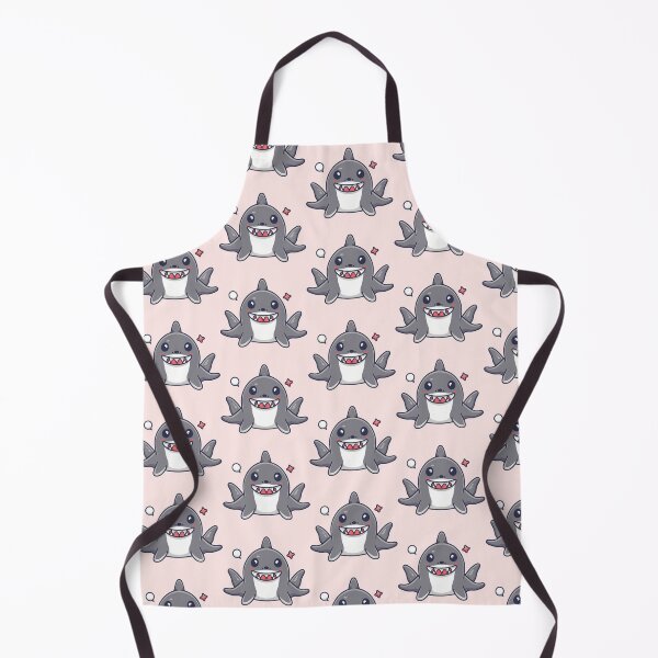 Item preview, Cute Kawaii Shark Pattern designed and sold by PatternInArt.