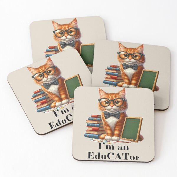 Item preview, Soy y EduCAtor Cat designed and sold by CatherineLievre.