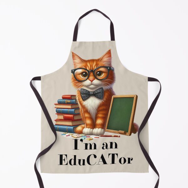Item preview, I'm and EduCATor Cat designed and sold by CatherineLievre.