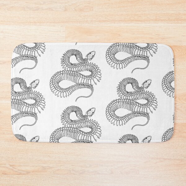 Item preview, Snake Skeleton Illustration designed and sold by Idle Morrow.