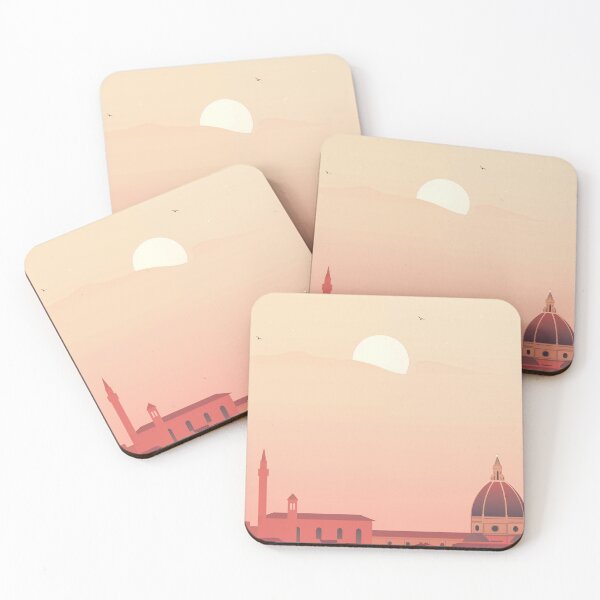 Item preview, Minimalist skyline of Florence designed and sold by CreatifStudios.