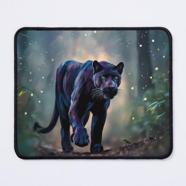 Item preview, Bagheera the black panther designed and sold by Grahamgc.