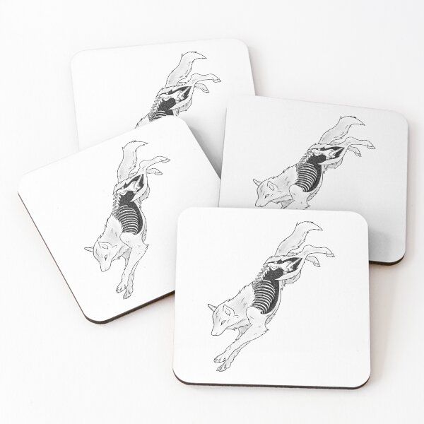 Item preview, Wolf Skeleton Illustration designed and sold by Idle Morrow.