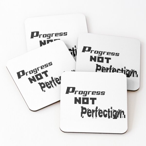 Item preview, Progress not Perfection designed and sold by 101univers.